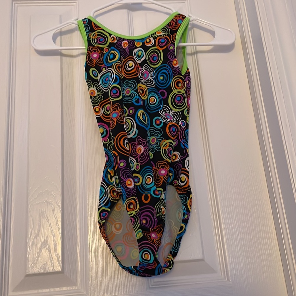 Snowflake Gymnastics Leotard